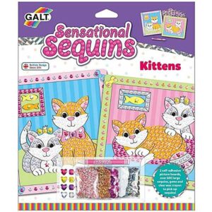 Deze diamond painting is speciaal voor kinderen. Het bestaat uit 2 prachtige plaatjes van katten. Geschikt voor iedereen die gek is op katten. Versier de plaatjes met de meegeleverde pailletten door het beschermfolie te verwijderen en plak de pailletten op met behulp van het speciale meegeleverde waspotlood.