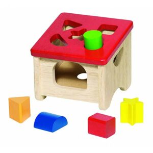 Goki houten vormenstoof - multicolor - 15 cm