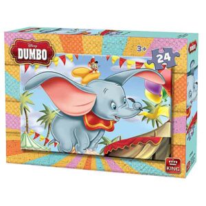 Legpuzzel Dumbo & Pieter - 24 stukjes - King