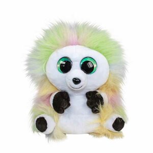 Lumo Stars knuffel Hedgehog Mortti - egel wit/multicolour - 15 cm