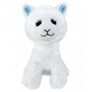 Lama Camille is een 15 cm grote Lumo Star. Ze heeft een mooie witte vacht en de binnenkant van haar oortjes zijn lichtblauw. Hey Hallo! Speel je graag in het gras? Dan wil je misschien wel met Camille spelen?