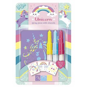 Unicorn spray pen - 6-delig - Totum