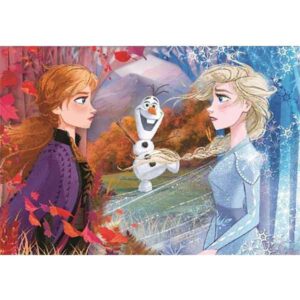 Puzzel Frozen II - Anna, Elsa & Olaf - 15 stuks - Clementoni