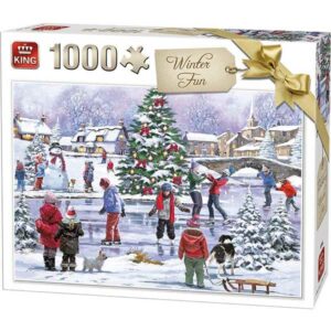 Puzzel Winter Fun - 1000 stuks - King