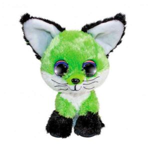 Knuffel Fox Lime - Groen 15 cm - Lumo Stars