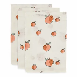 Washandjes hydrofiel Peach - 15 x 20 cm - 3 stuks - Jollein