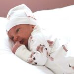 Een lief boxpakje met de afbeeldingen van schattige pinguïns