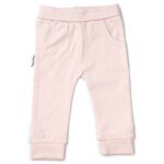 Een leuk effen broekje in de kleur zacht roze voor jouw kleine meid van Frogs and Dogs uit de collectie Friends Forever.