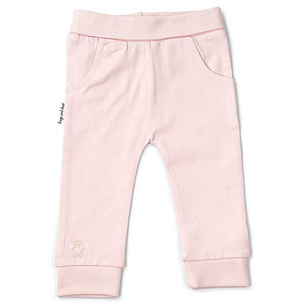 Een leuk effen broekje in de kleur zacht roze voor jouw kleine meid van Frogs and Dogs uit de collectie Friends Forever.