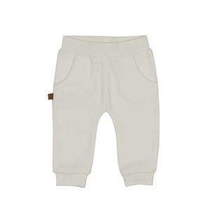 Een joggingbroekje in de kleur gebroken wit komt uit de Winter Flower collectie van Frogs and Dogs - Velvet. Dit zachte broekje is gemaakt van velours katoen.