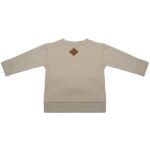 Dit mooie sweater lange mouw in de kleur beige met de tekst Find Your Voice komt uit de collectie van Little Indians. Gemaakt van biologisch katoen.