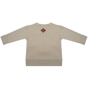 Sweater Boho met Volant Cement - Beige - Little Indians