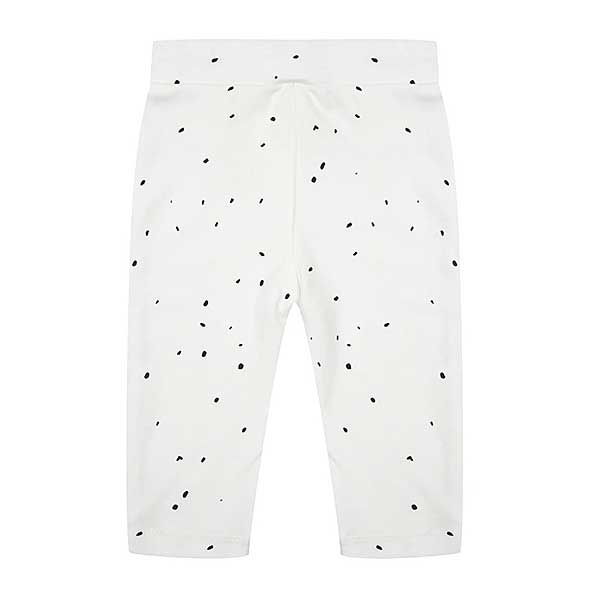Deze leuke legging Dots Cloud Dancer komt uit de collectie van Little Indians. De legging heeft een elastisch band met een koordje.