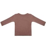 Dit mooie shirt lange mouw Burlwood komt uit de collectie van Little Indians. Het shirtje heeft een overslagsluiting. Gemaakt van biologisch katoen.