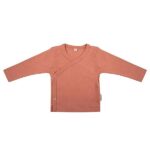 Dit mooie shirt lange mouw Canyon Clay komt uit de collectie van Little Indians. Het shirtje heeft een overslagsluiting. Gemaakt van biologisch katoen.