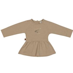 Een lieve shirt met lange mouw in de kleur beige uit de collectie Winter Flower van Frogs and Dogs met de tekst Fly for You. Shirtje heeft een leuk schootje.