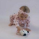 Een lief broekje uit de Wild about You collectie van Frogs and Dogs. Dit lief broekje is gemaakt van zacht katoen met een panterprint.