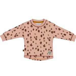 Een lieve sweater Leopard in de kleur roze uit de collectie Wild About You van Frogs and Dogs met een mooie en eigentijdse panterprint.