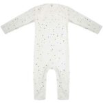 Een leuk boxpakje Cloud Dancer voor jouw kleintje met een stippenprint in de kleuren wit en zwart uit de collectie van Little Indians.