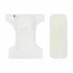 Een makkelijke wasbare dagluier in het design Giraffe Blue. Deze luier is te gebruiken vanaf de geboorte tot zindelijkheid. Met verwijderbare booster voor extra absorptie.