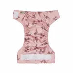 Een makkelijke wasbare dagluier in het design Deer Oh. Deze luier is te gebruiken vanaf de geboorte tot zindelijkheid. Met verwijderbare booster voor extra absorptie.