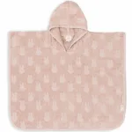 Een heerlijke zachte badponcho in de kleur oudroze van het merk Jollein. Het design van deze badponcho is Nijntje en is gemaakt van badstof katoen. Heerlijk warm en makkelijk voor na het douchen of badderen.