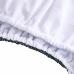 Binnenkant van de pocketluier van HappyBear. Deze luier is te gebruiken vanaf de geboorte tot zindelijkheid. Met dubbele lekgoten en verwijderbare booster voor extra absorptie.