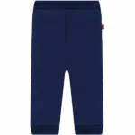 Dit stoere broekje is effen blauw van kleur met een patch. Dit broekkje is gevoerd en komt uit de Handsome Academy collectie van Frogs and Dogs. Zeer geschikt voor koud weer.