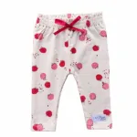 Hier vindt je de legging Bella Frambozen van May Mays. Deze zachte roze legging is voorzien van een mooie ruffle tailleband met rode strik voor een mooie finishing touche.