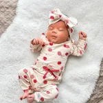 Hier vindt je de legging Bella Frambozen van May Mays. Deze zachte roze legging is voorzien van een mooie ruffle tailleband met rode strik voor een mooie finishing touche.