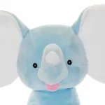 Blue Dumble is een hele lieve olifant in de kleur blauw. Dumble heeft hele grote oren. Deze zijn wit aan de binnenzijde net zo als de onderkant van zijn poten. Hij heeft mooie zwarte ogen.