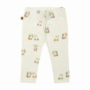 Dit lieve en schattig broekje komt uit de collectie Organic van Frogs and Dogs. Dit mooie broekje Dogs heeft een leuke print van hondjes. Het broekje heeft een elastisch tailleband. De pijpjes hebben een omgezoomde rand.