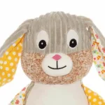 Clovis Brampton Sensory Bunny Sunshine is een heel lief en zacht knuffelkonijn. Hij wordt geleverd in verschillende uitvoeringen. Clovis Brampton Sensory Bunny Sunshine heeft een corduroy lichaam in de kleur grijs. Handgemaakt.