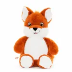Fox Makkapite is een schattige vos met een bolle toet. Hij heeft een oranjebruine vacht en een witte buik. Hij heeft goudbruine ogen en een zwarte neus.