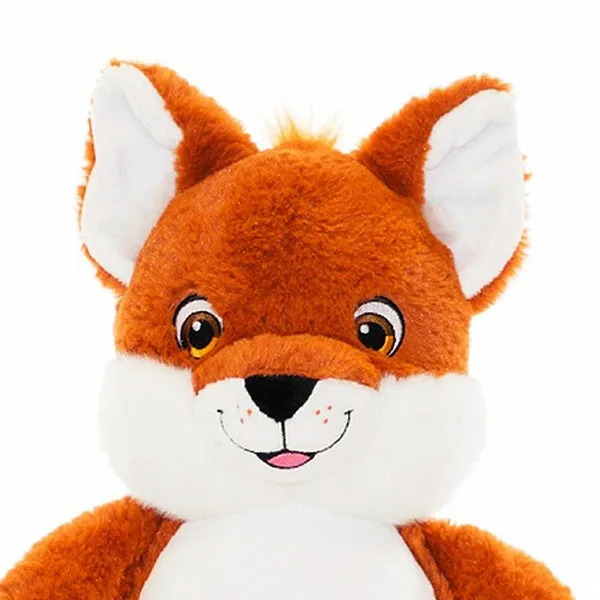 Fox Makkapite is een schattige vos met een bolle toet. Hij heeft een oranjebruine vacht en een witte buik. Hij heeft goudbruine ogen en een zwarte neus.