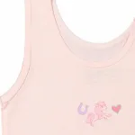 Dit leuke roze setje met ondergoed Horse van FunderWear. Het setje bestaat uit 2 onderbroekjes en 1 hemdje. Beide onderbroekjes hebben een andere print. Gemaakt van zacht katoen.