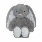 Grey Dumble Bunny is een hele lieve konijntje in de kleur grijs. Dumble Bunny heeft hele grote hangoren. Deze zijn wit aan de binnenzijde net zo als de onderkant van zijn poten. Hij heeft mooie zwarte ogen.