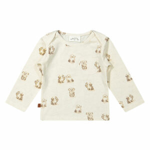 Dit lieve en schattig shirt met lange mouw komt uit de collectie Organic van Frogs and Dogs. Dit mooie shirtje is bedruk met hondjes. Op borsthoogte zit een klein zakje. Het shirtje heeft een envelophals waardoor het makkelijker aan te trekken is.