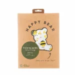 Een leuk trainingsbroekje van HappyBear. Dit witte broekje heeft een leuke print van bijen en bloemen en is zeer geschikt bij het helpen om je kleintje zindelijk te krijgen. Het broekje heeft 1 maat.