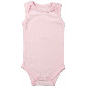 Een makkelijk basic rompertje in de kleur roze uit de collectie basics van Dirkje Babywear. Rompertje is mouwloos en is gemaakt van katoen.