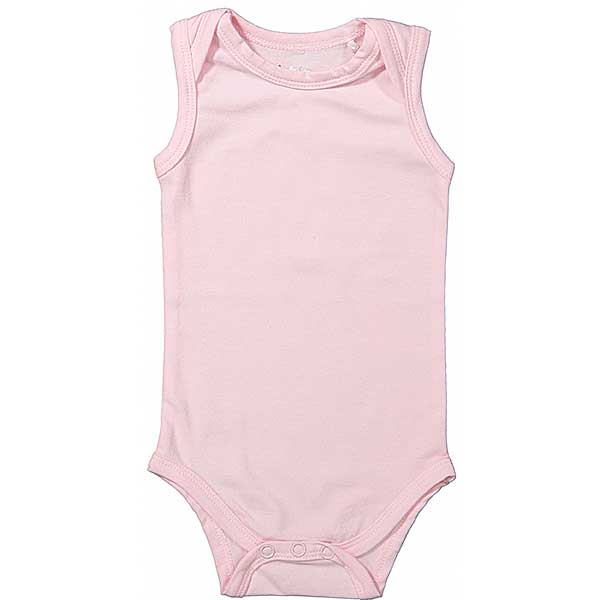 Een makkelijk basic rompertje in de kleur roze uit de collectie basics van Dirkje Babywear. Rompertje is mouwloos en is gemaakt van katoen.