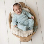 Dit stoere blauwe broekje gemaakt van waffel stof komt uit de Polar Adventure collectie van Frogs and Dogs. Het broekje straalt frosheid & speelsheid uit, terwijl de stof zorgt voor een knus en comfortabel gevoel.