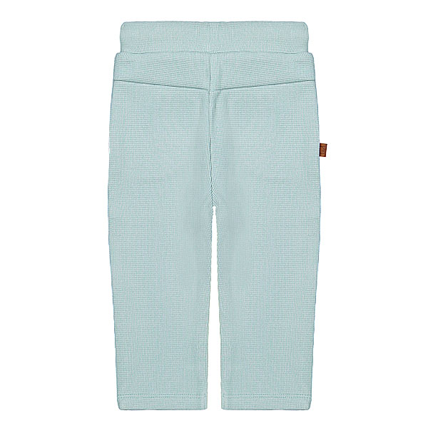 Dit stoere blauwe broekje gemaakt van waffel stof komt uit de Polar Adventure collectie van Frogs and Dogs. Het broekje straalt frosheid & speelsheid uit, terwijl de stof zorgt voor een knus en comfortabel gevoel.