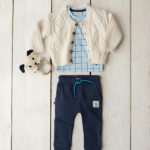 Dit stoer shirtje Checks met lange mouw in de kleur blauw met een geblokt motief komt uit de collectie Polar Adventure van Frogs and Dogs. De blokken zijn in geprint in de kleur donkerblauw. Op de linker voorzijde zit een borstzakje.