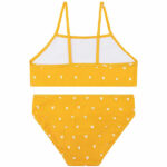Op zoek naar een leuke trendy bikini voor jouw kleine meid? Hier vindt je de oranje bikini hartjes van Swim Essentials. Met deze mooie bikini loopt jou kleine meid er stoer en modieus bij. Deze bikini is in de kleur oranje met een witte print van hartjes.