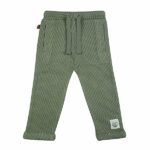 Dit groene broekje Waffle komt uit de Spring Sea Life collectie van Frogs and Dogs. De Spring Sea Life collectie is een stoere collectie met leuke items. Het broekje heeft een elastische band met koord en aan de pijpjes hebben omgeslagen boordjes. Het broekje heeft 2 steekzakjes aan de voorzijde en op de kont 1 zakje.