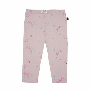 Deze mooie roze legging komt uit de Spring Summer Crush collectie van Frogs and Dogs. De legging is gemaakt van zachte stof en heeft een overal print van besjes. De legging heeft een elastische band met het logo erop gestikt van de lijn. De pijpjes zijn gezoomd.