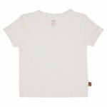 Dit leuke shirtje Always Happy met korte mouw komt uit Spring Breeze collectie van Frogs and Dogs. Het shirtje is off white - roze gemêleerd. Aan de voorzijde een bedrukking van 3 roze hartjes met daaronder de tekst Always Happy. Op de linkerschouder zitten 2 drukkertjes. 