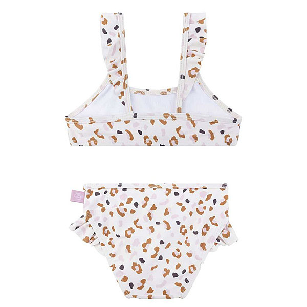 Op zoek naar een leuke trendy bikini voor jouw kleine meid? Hier vindt je de ecru bikini Kaki Panterprint van Swim Essentials. Met deze mooie bikini loopt jou kleine meid er stoer en modieus bij.