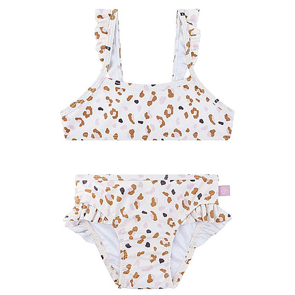 Op zoek naar een leuke trendy bikini voor jouw kleine meid? Hier vindt je de ecru bikini Kaki Panterprint van Swim Essentials. Met deze mooie bikini loopt jou kleine meid er stoer en modieus bij.